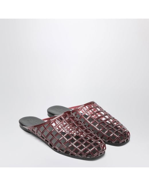 Senso Pink Jacey Mesh Rubber Clogs