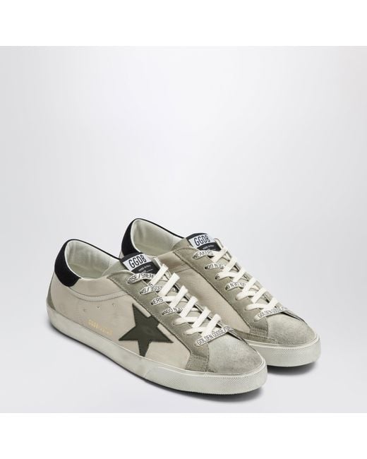 Golden Goose Deluxe Brand White Super-Star Sneakers for men