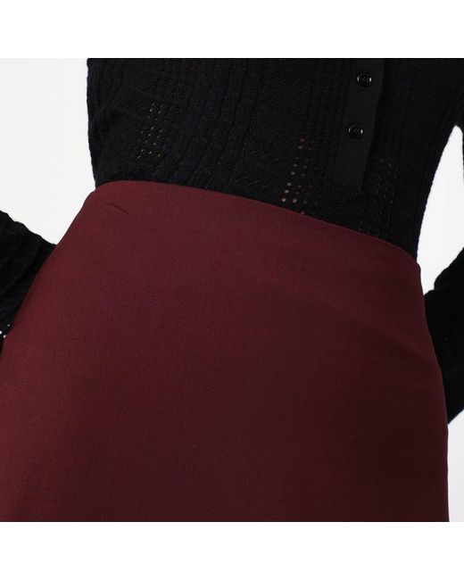 Loulou de Saison Red Samos Lds Bleistiftrock
