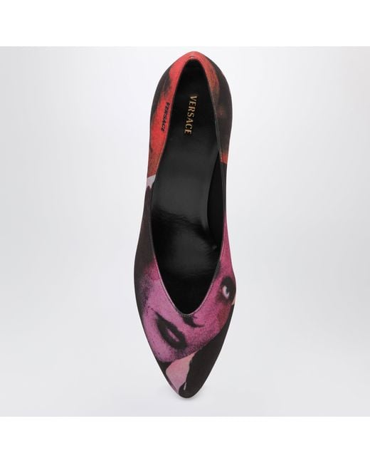 Versace Red Tina Pumps