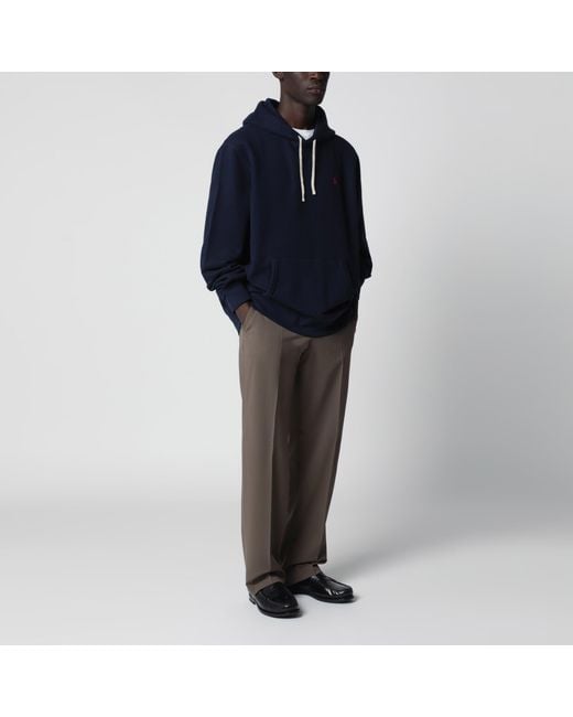 Polo Ralph Lauren Blue Hoodie for men