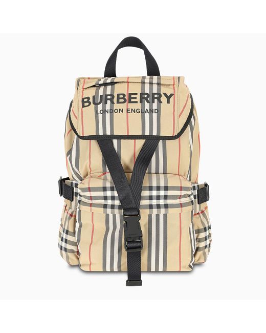 Burberry Multicolor Backpack For Women On Sale