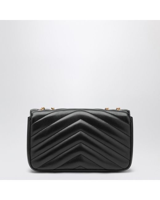 Saint Laurent Black Medium Loulou Bag