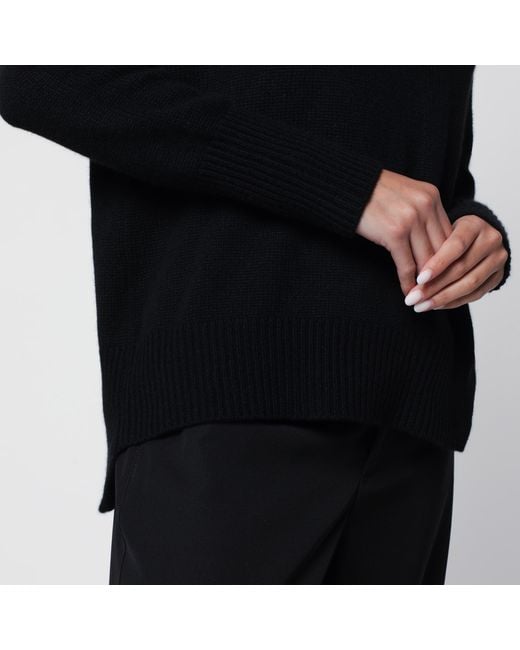 Lisa Yang Black Heidi Turtleneck Sweater