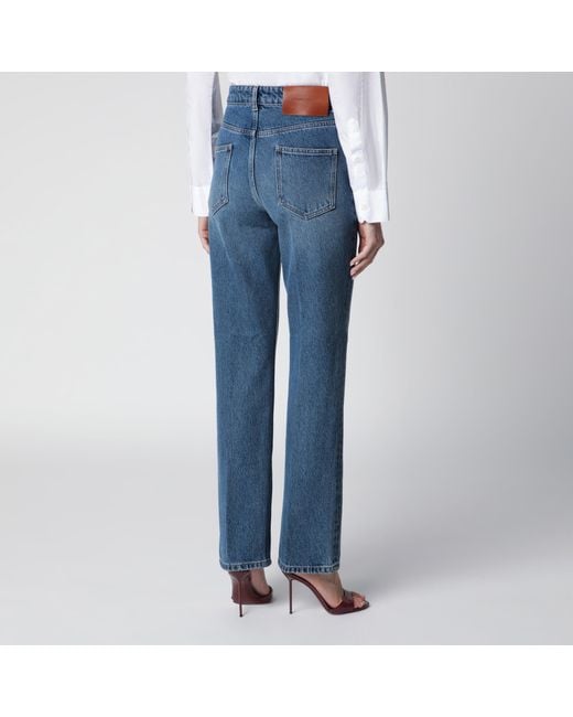 Victoria Beckham Blue Julia Jeans