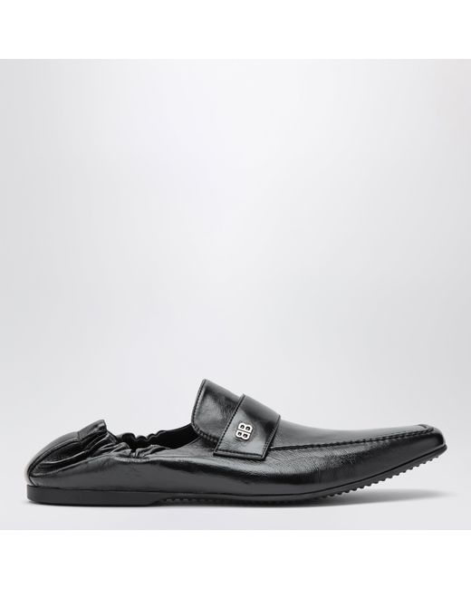 Balenciaga Black Palermo Bb Loafer for men