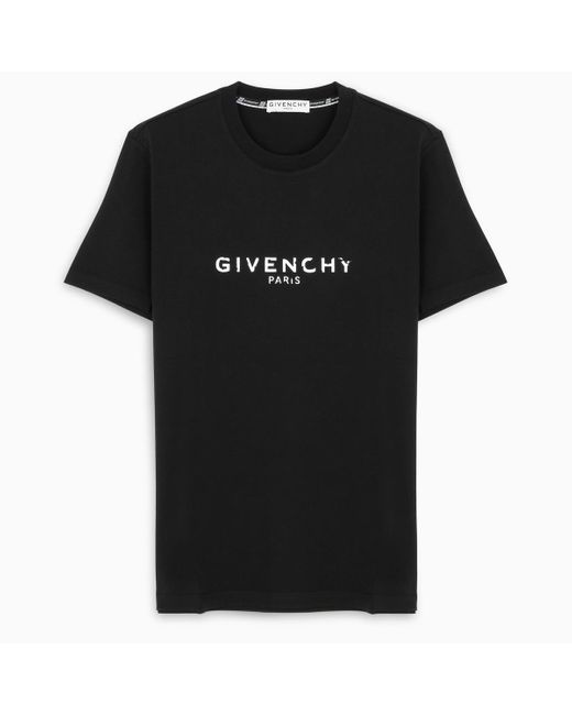 givenchy men's black t shirt