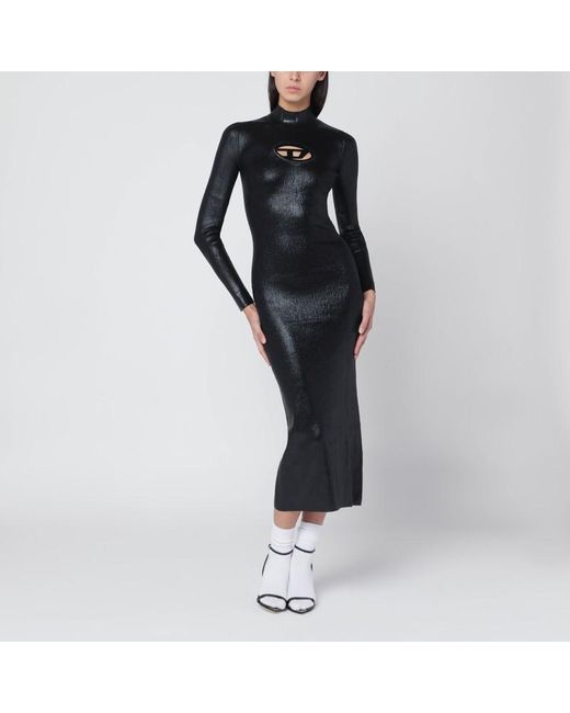 Abito m-zary lucido di DIESEL in Black