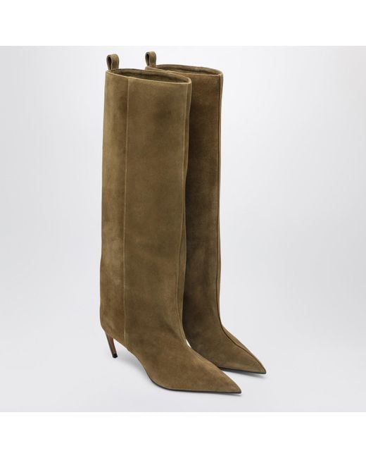 The Attico Green "Lea" Boot