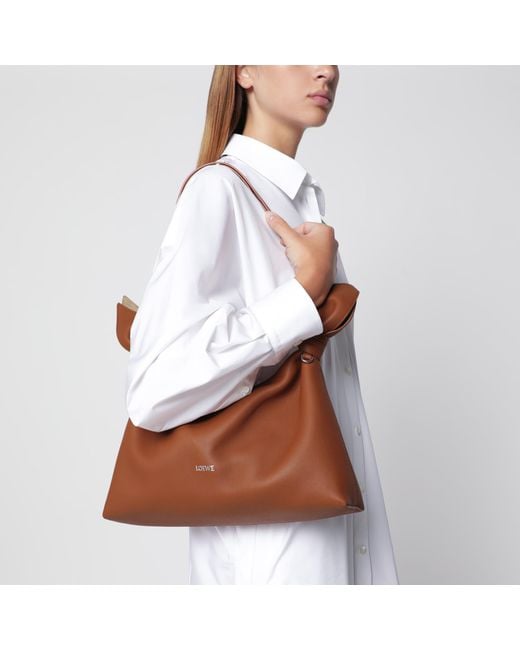Loewe Brown Medium Scarf Bag