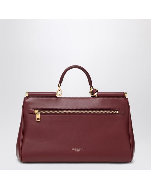 Sac À Main My Sicily En Cuir Dolce & Gabbana en coloris Purple