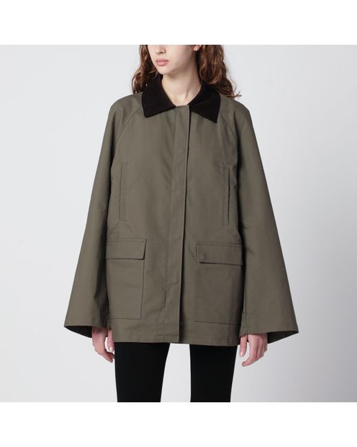 Totême  Brown Oversize Country Jacket
