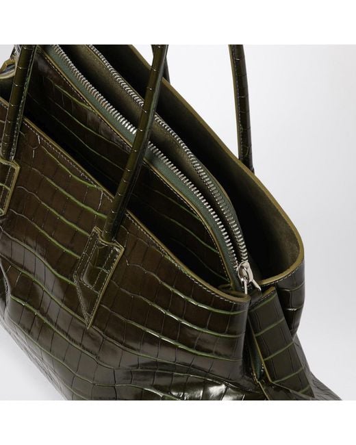 The Attico Black La Passeggiata Medium Bag Dark