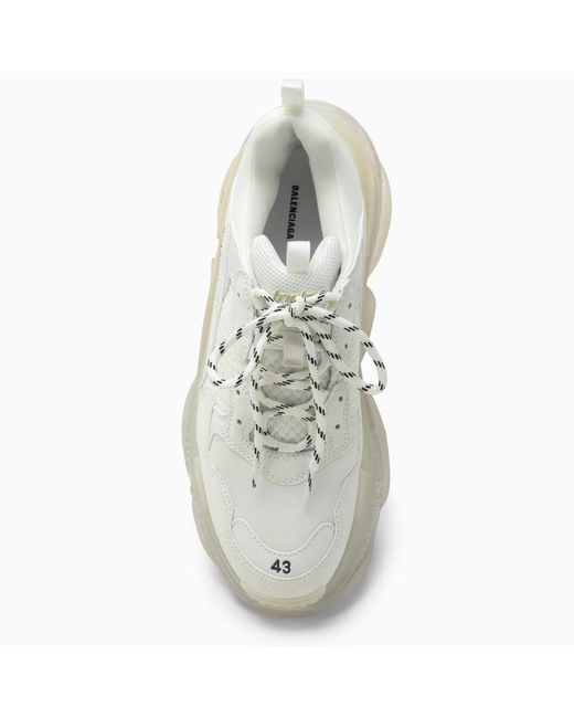 Sneakers Triple S di Balenciaga in White da Uomo