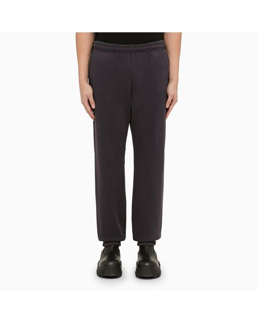 Entire studios Black Ink Trousers In Organic Cotton for men