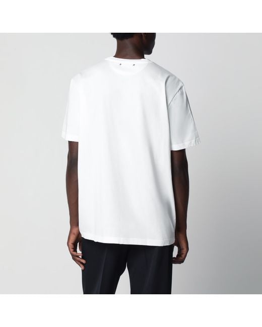 Golden Goose Deluxe Brand White Cotton T-Shirt for men