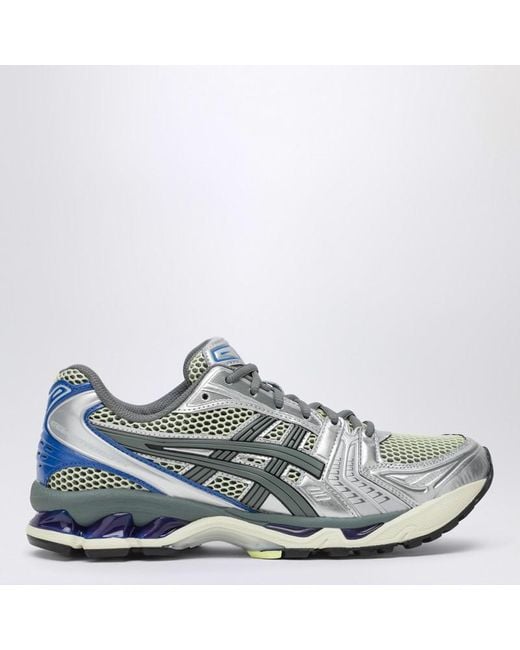 Sneakers gel-kayano 14 soft yellow/ blue di Asics in Gray