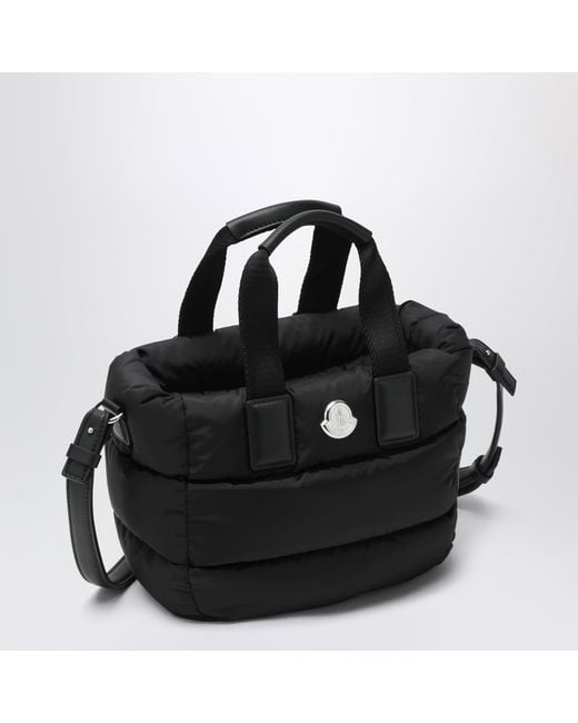 Moncler Black Small Caradoc Tote Bag