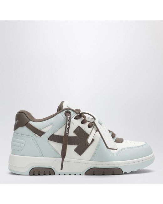 Off-White c/o Virgil Abloh Gray Out Of Office Sneakers/Light