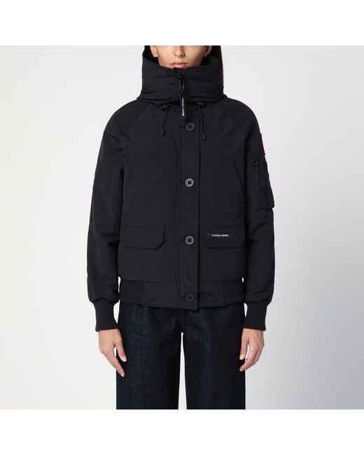Bomber Rembourre Chilliwack Noir Canada Goose en coloris Noir Lyst