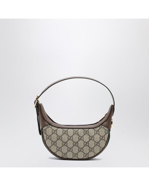 Gucci Metallic Ophidia Gg/Ebony Mini Bag