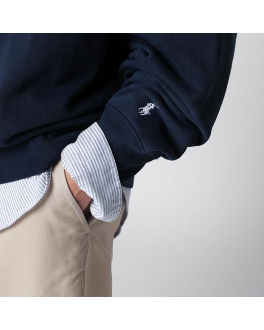 Polo Ralph Lauren Blue Sweatshirt With Embroidery Vintage-Fit for men