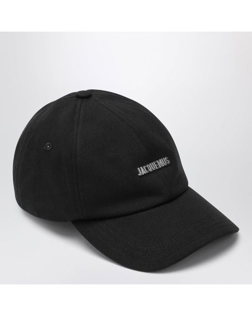 Jacquemus Black Caps for men