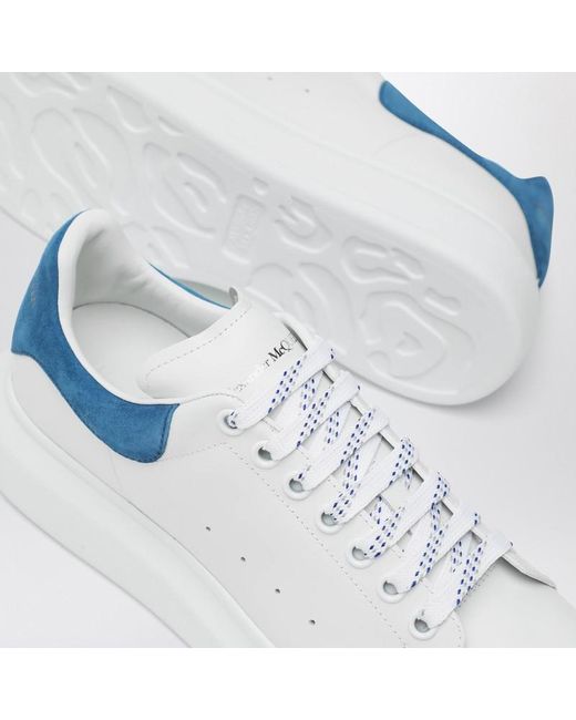 Sneaker oversize bianca/blu di Alexander McQueen in White da Uomo