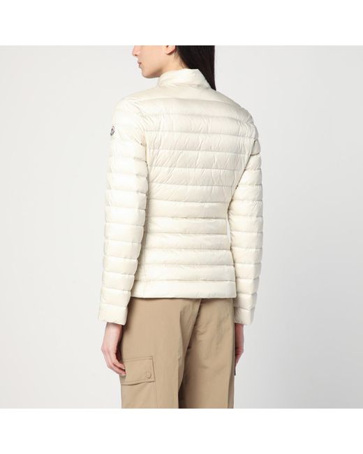 Moncler Natural Short White Igelle Down Jacket