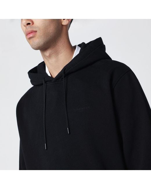 Givenchy Black Couture Seam Sweatshirt With Clapperboard Print for men