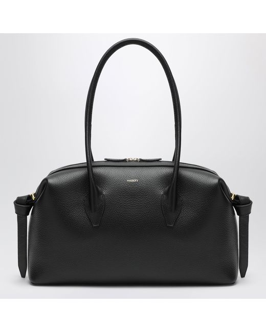 Yuzefi Black Brioche Duffle Bag