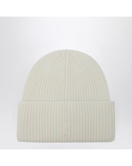 Max Mara White Cashmere Beanie