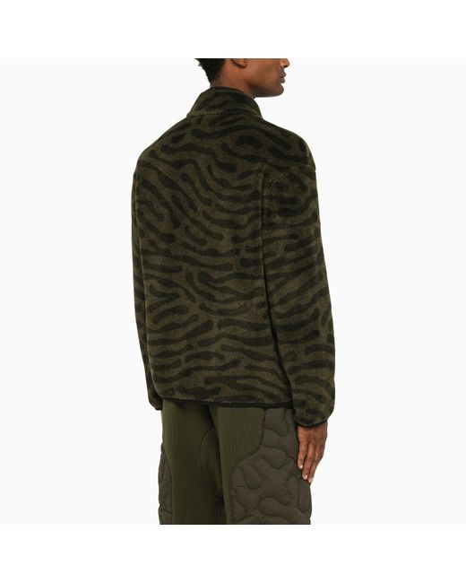 MONCLER X SALEHE BEMBURY Green Genius Salehe Benbury Zip/cardigan Sweatshirt for men