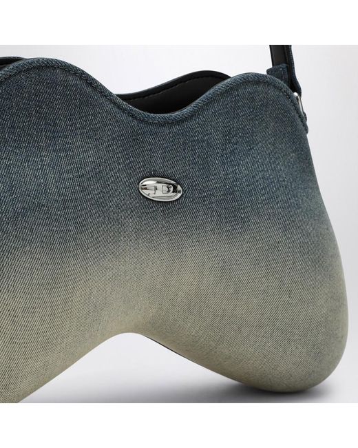 Double-D Cotton Handbag-Donna di DIESEL in Gray