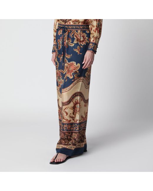 Zimmermann Brown Aster Jacobean Trousers