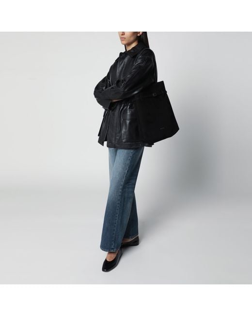MANU Atelier Black Tote Du Jour Bag