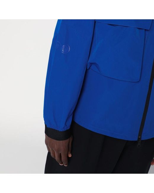Purple Mountain Observatory Blue Zip-Up Cobalt Jacket for men