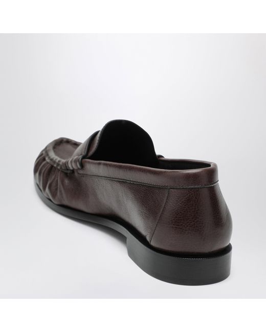 Saint Laurent Black Le Loafer Leather Loafers for men