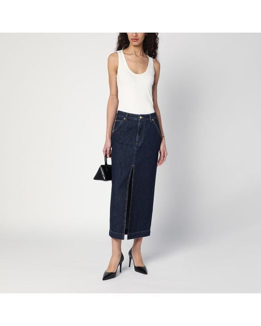 DARKPARK Blue Dark Erika Denim Skirt