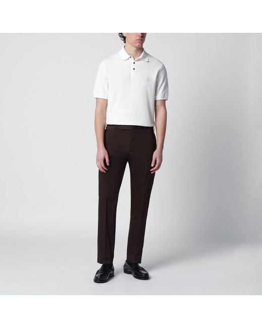 PT Torino Multicolor Cotton-Blend Trousers for men
