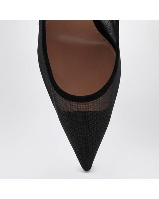 Aquazzura Black Love Affair 85 Pumps