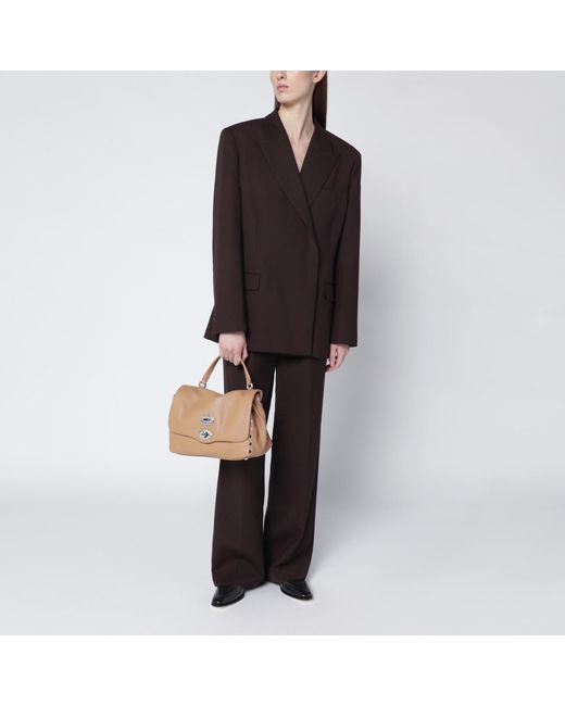 Zanellato Brown Postina Small Bag