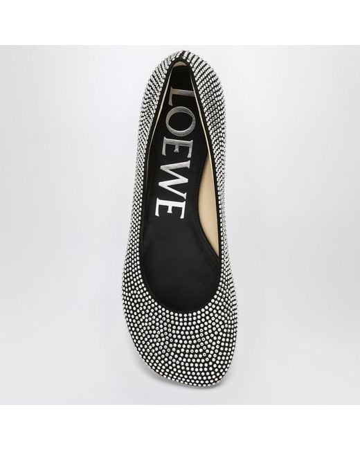 Shoes > flats > ballerinas Loewe en coloris Metallic