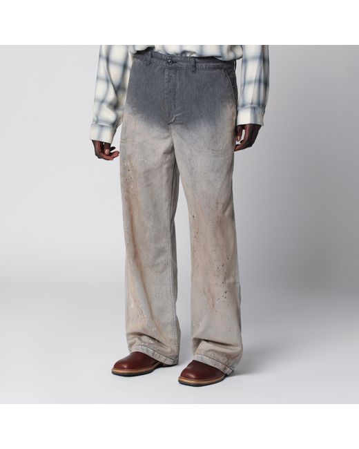Our Legacy Gray Rig Chino Trousers for men