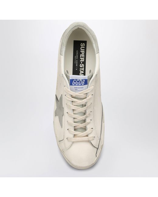 Golden Goose Deluxe Brand White Super-Star Sneaker for men