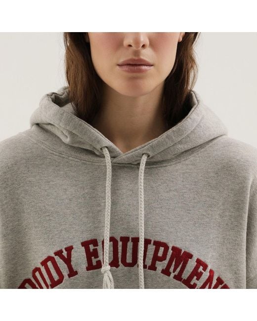 1989 STUDIO Gray Body Equipment Hoodie
