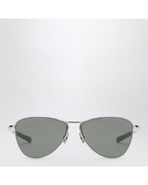 Occhiali da sole sl 831 argento/neri di Saint Laurent in Gray