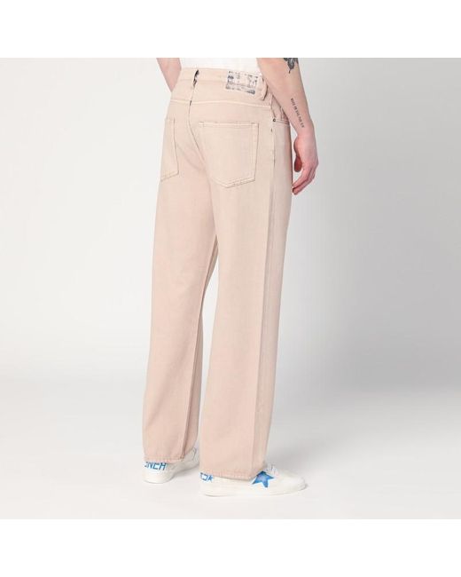 Golden Goose Deluxe Brand Natural Dyed-effect Denim Jeans for men