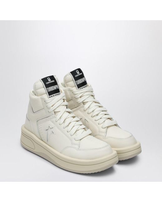 Sneaker turbowpn bianca di CONVERSE X DRKSHDW in White da Uomo