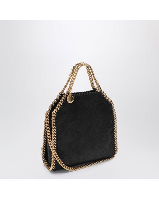 Stella McCartney Black Falabella Tote Bag Micro
